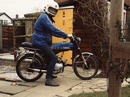David Millington In 1984 On Blue 2go With Peashooter 4